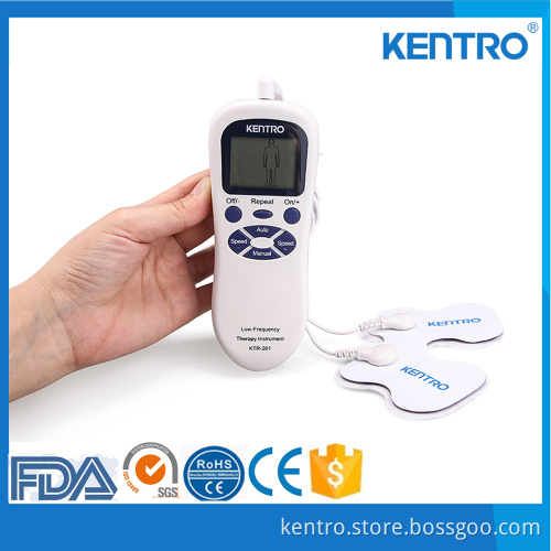 FDA 10 modes digital mini pain relief tens EMS pulse Body acupuncture therapy massager